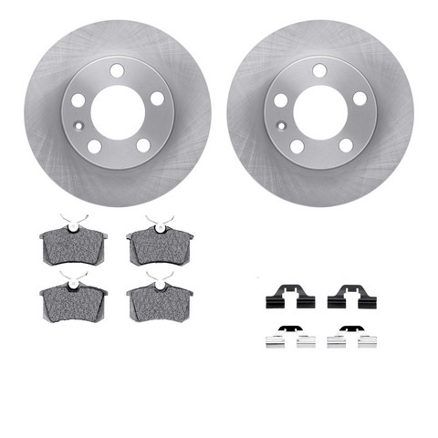 Dynamic Friction Company Disc Brake Kit P/N:6512-74236