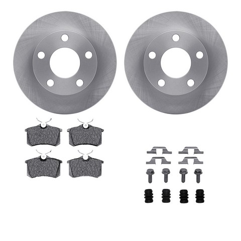 Dynamic Friction Company Disc Brake Kit P/N:6512-74182