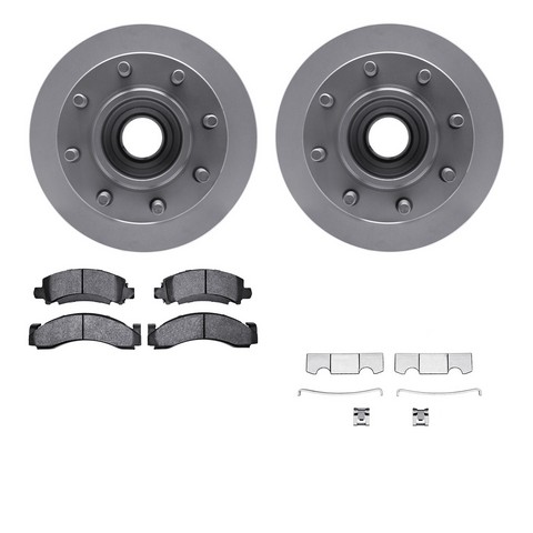 Dynamic Friction Company Disc Brake Kit P/N:4512-48076