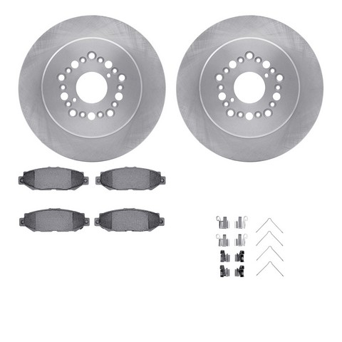 Dynamic Friction Company Disc Brake Kit P/N:6512-75061