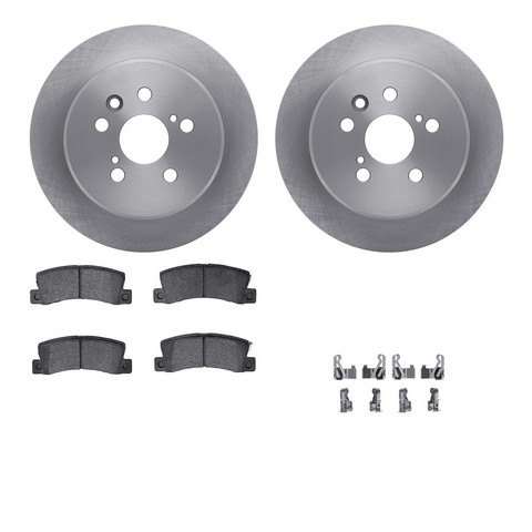Dynamic Friction Company Disc Brake Kit P/N:6512-76387