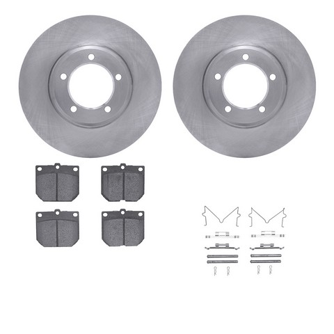 Dynamic Friction Company Disc Brake Kit P/N:6512-76536