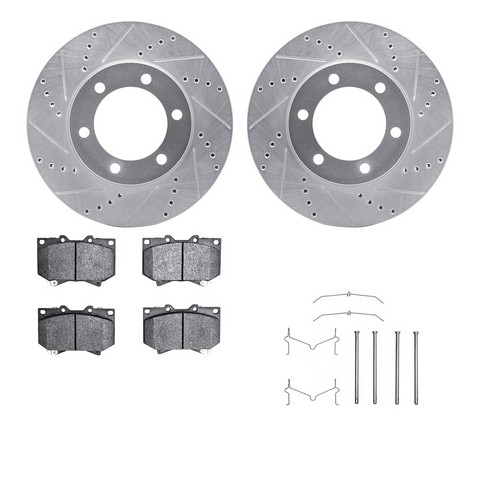 Dynamic Friction Company Disc Brake Kit P/N:7512-76117