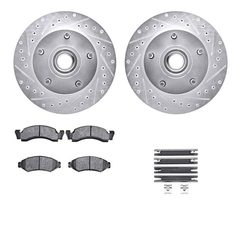 Dynamic Friction Company Disc Brake Kit P/N:7512-54050