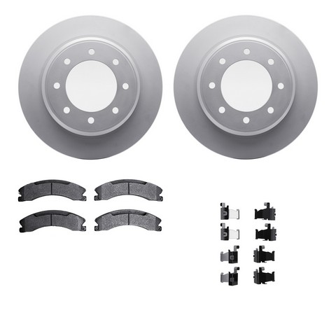 Dynamic Friction Company Disc Brake Kit P/N:4212-67003