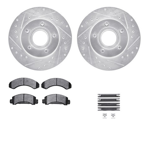 Dynamic Friction Company Disc Brake Kit P/N:7512-54061