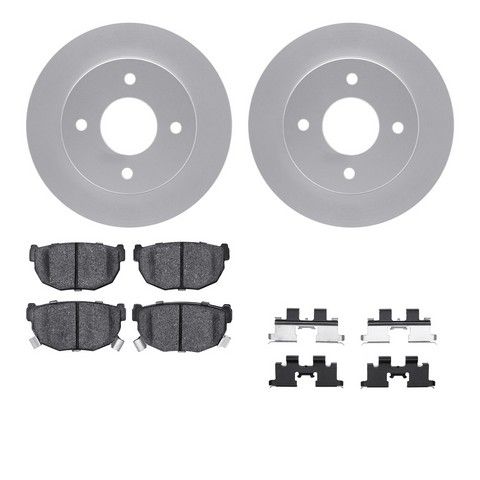 Dynamic Friction Company Disc Brake Kit P/N:4512-67077