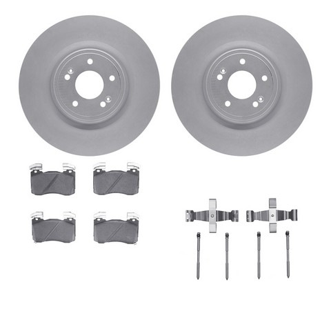 Dynamic Friction Company Disc Brake Kit P/N:4512-21190