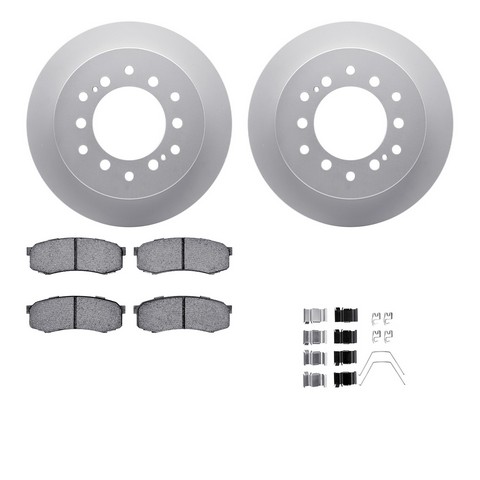 Dynamic Friction Company Disc Brake Kit P/N:4512-76172