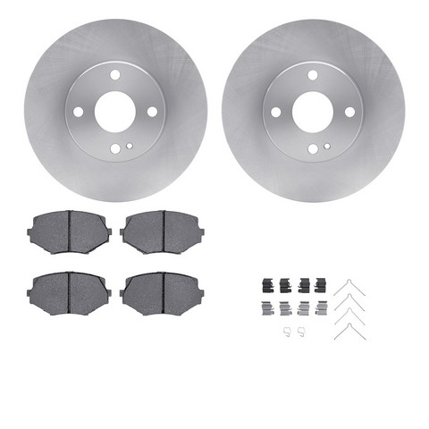 Dynamic Friction Company Disc Brake Kit P/N:6512-80154