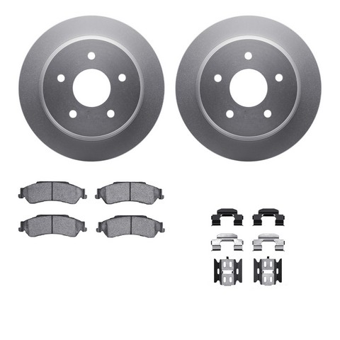 Dynamic Friction Company Disc Brake Kit P/N:4212-48001