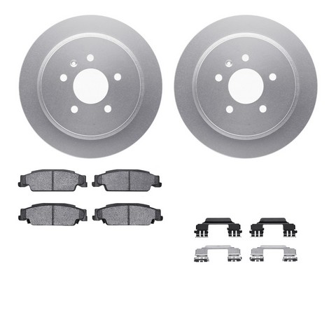 Dynamic Friction Company Disc Brake Kit P/N:4512-46068