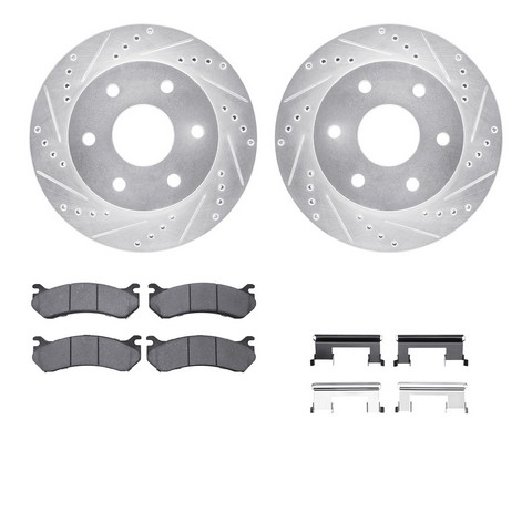 Dynamic Friction Company Disc Brake Kit P/N:7512-48038