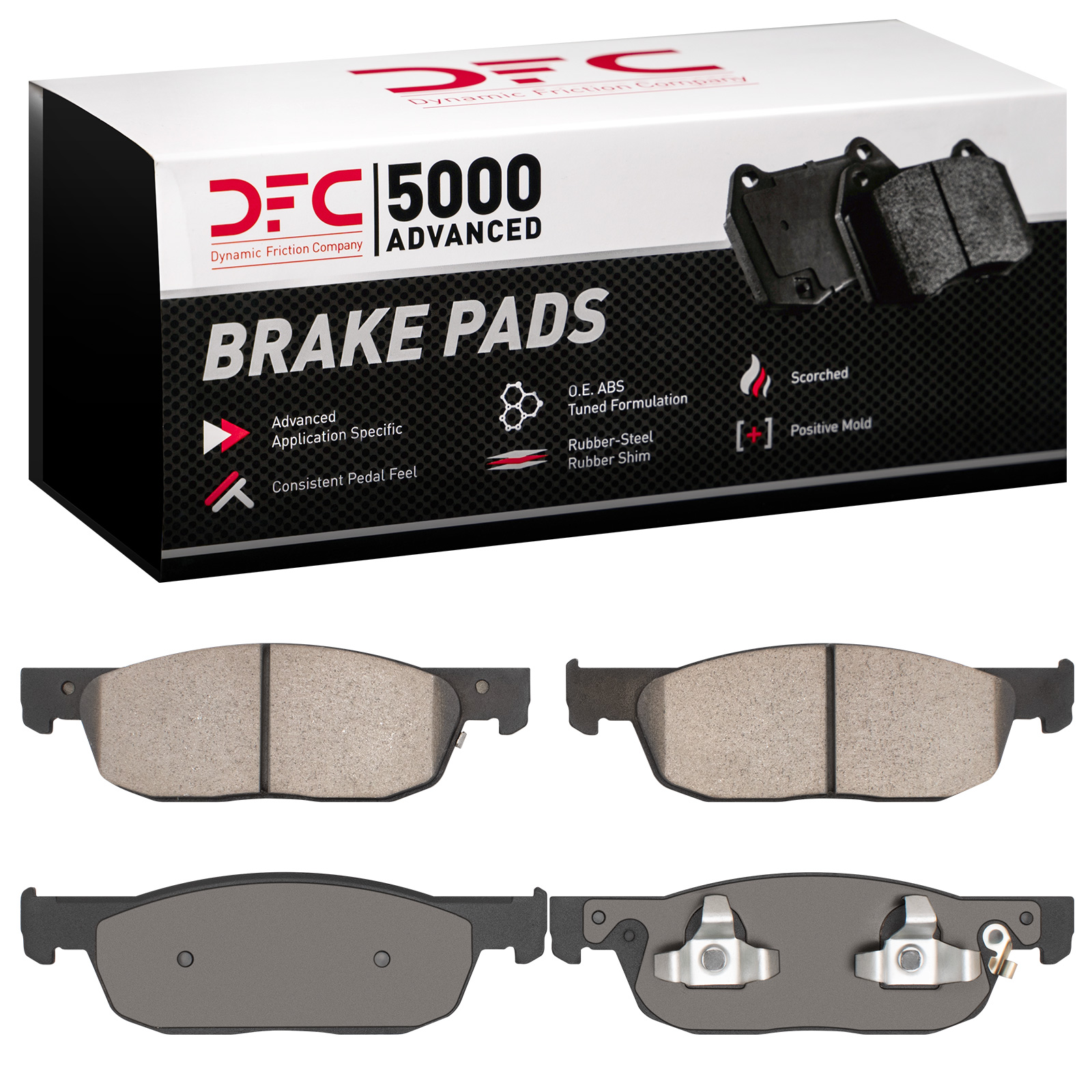 Dynamic Friction Company Disc Brake Pad Set P/N:1551-2396-00