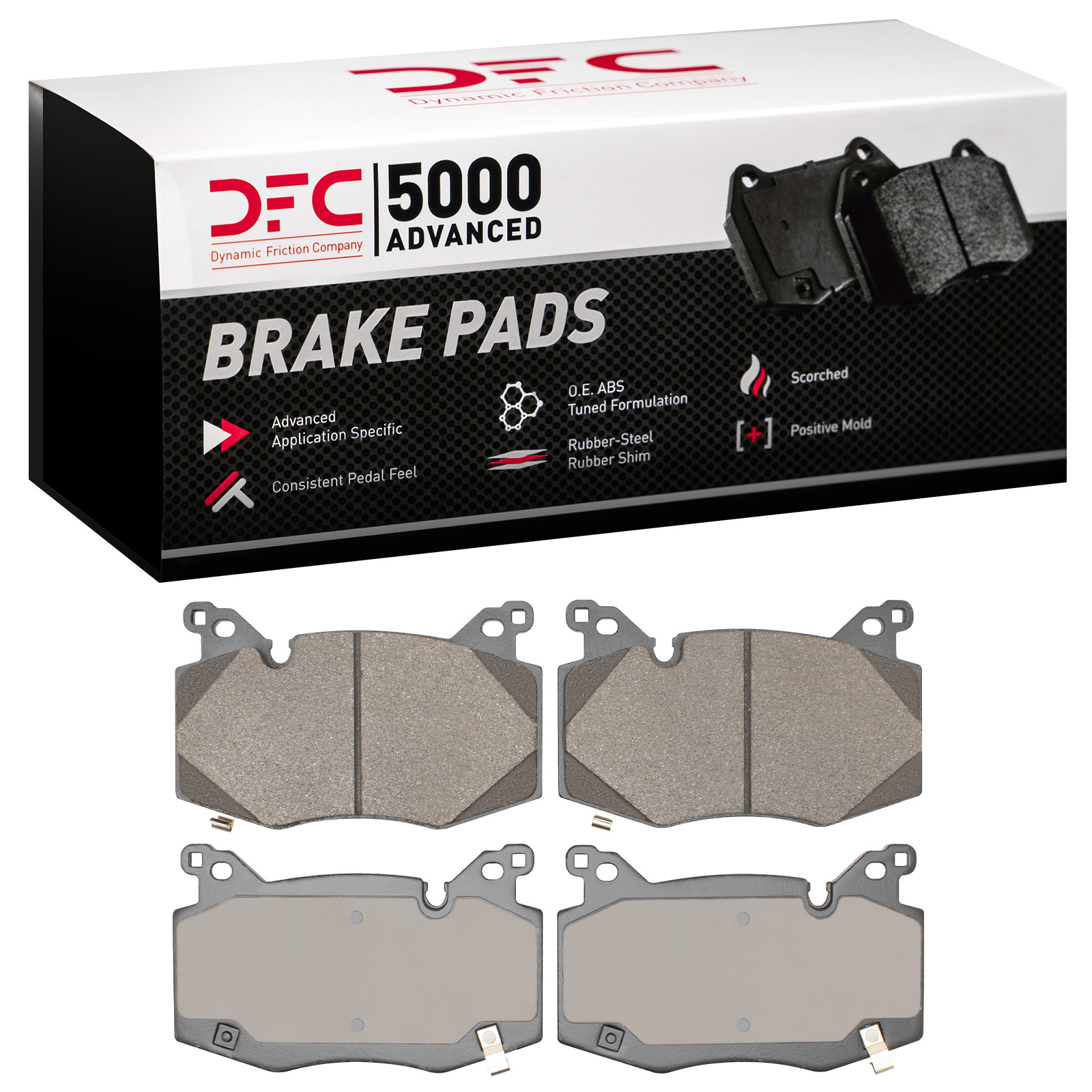 Dynamic Friction Company Disc Brake Pad Set P/N:1551-2274-00