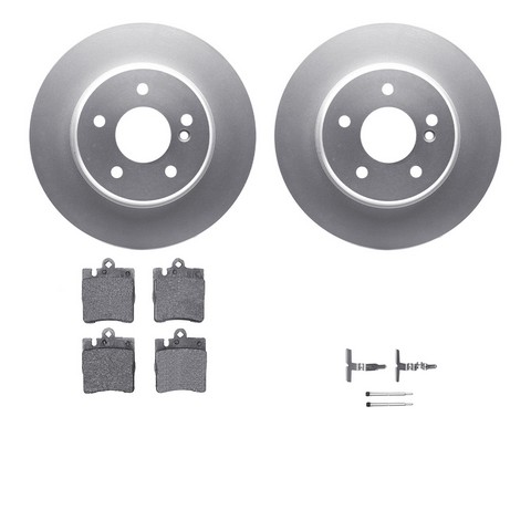 Dynamic Friction Company Disc Brake Kit P/N:4512-63136