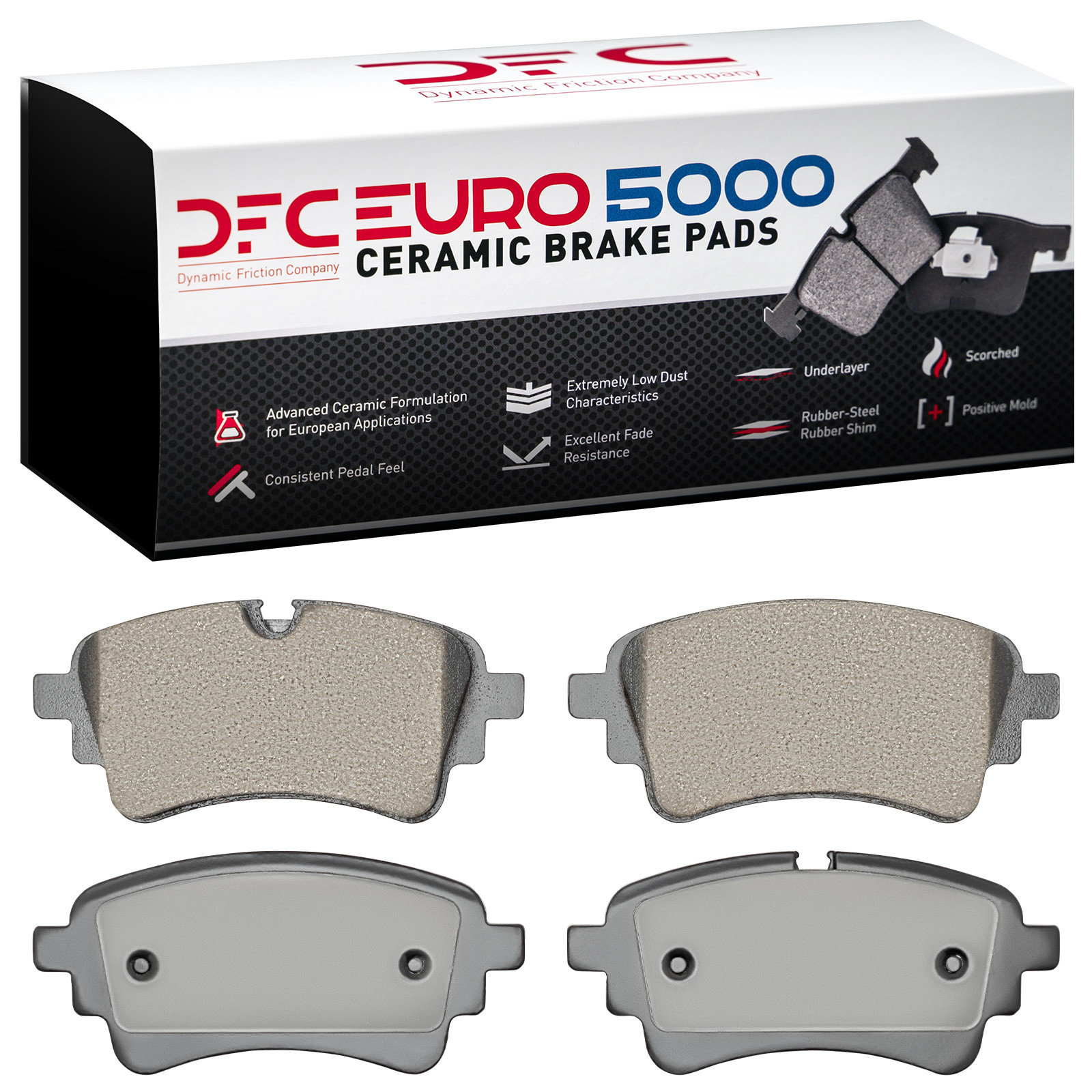 Dynamic Friction Company Disc Brake Pad Set P/N:1600-2364-00