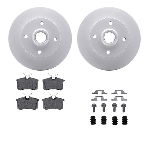 Dynamic Friction Company Disc Brake Kit P/N:4512-74076