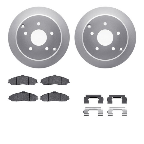 Dynamic Friction Company Disc Brake Kit P/N:4512-52029