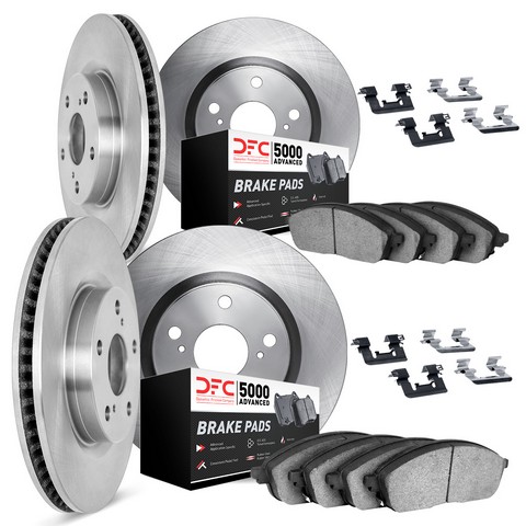 Dynamic Friction Company Disc Brake Kit P/N:6514-68008