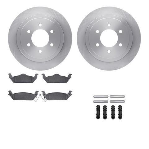 Dynamic Friction Company Disc Brake Kit P/N:6512-99555