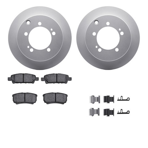 Dynamic Friction Company Disc Brake Kit P/N:4512-72057