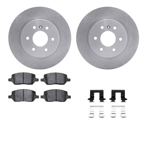 Dynamic Friction Company Disc Brake Kit P/N:6512-52100