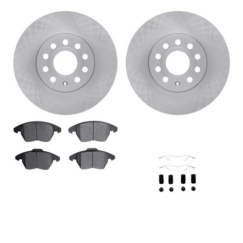 Dynamic Friction Company Disc Brake Kit P/N:6512-74317