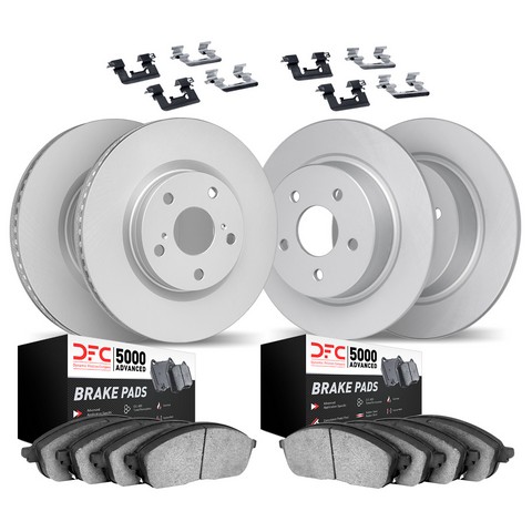 Dynamic Friction Company Disc Brake Kit P/N:4514-54134