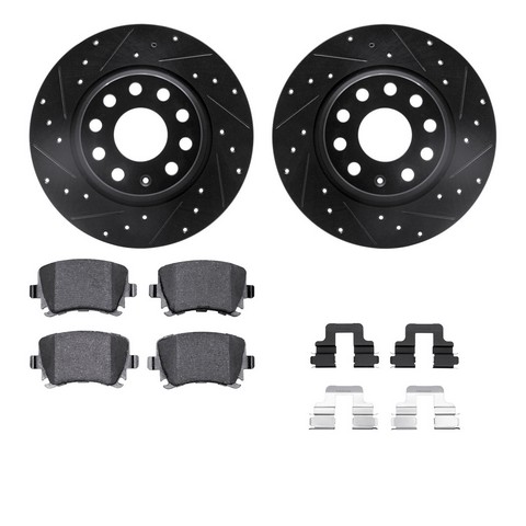 Dynamic Friction Company Disc Brake Kit P/N:8512-74085