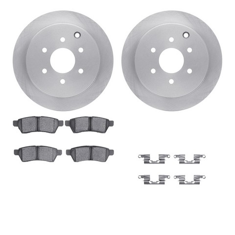 Dynamic Friction Company Disc Brake Kit P/N:6512-67483