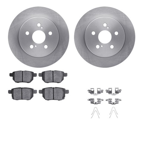Dynamic Friction Company Disc Brake Kit P/N:6512-76500