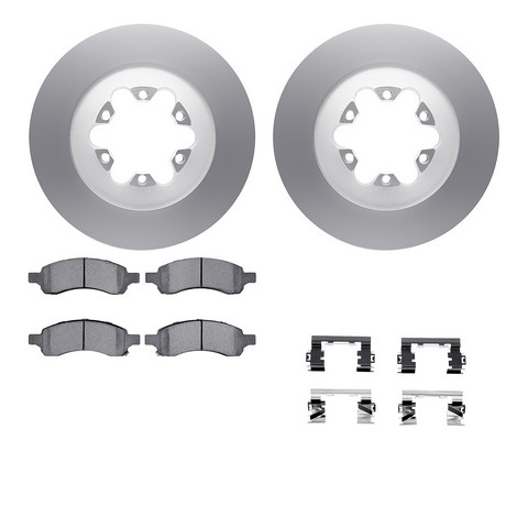 Dynamic Friction Company Disc Brake Kit P/N:4512-48139