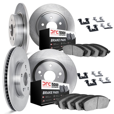 Dynamic Friction Company Disc Brake Kit P/N:6514-76055
