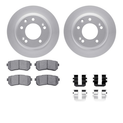Dynamic Friction Company Disc Brake Kit P/N:4512-03137