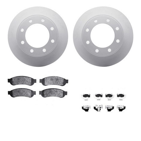 Dynamic Friction Company Disc Brake Kit P/N:4212-99187