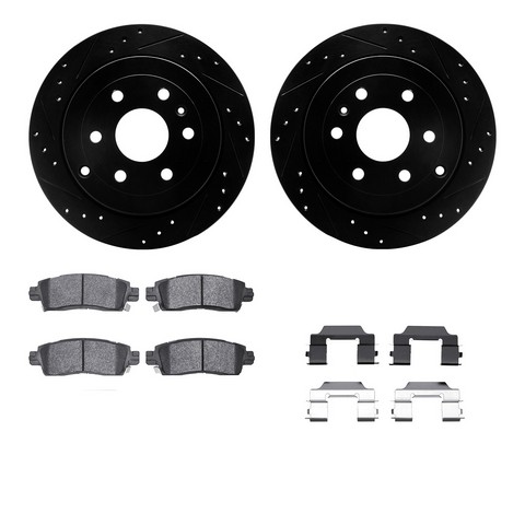 Dynamic Friction Company Disc Brake Kit P/N:8512-48049