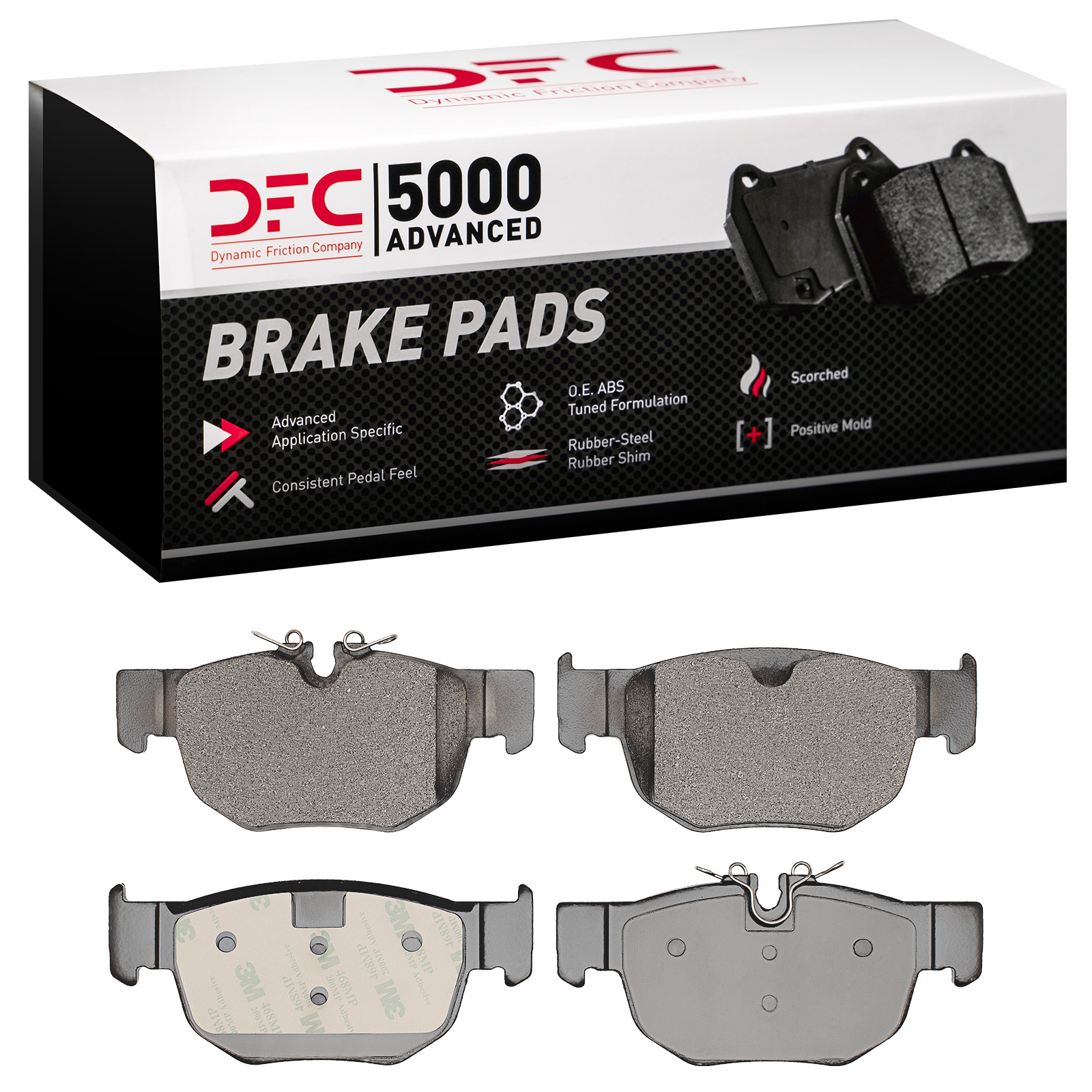 Dynamic Friction Company Disc Brake Pad Set P/N:1551-2367-00