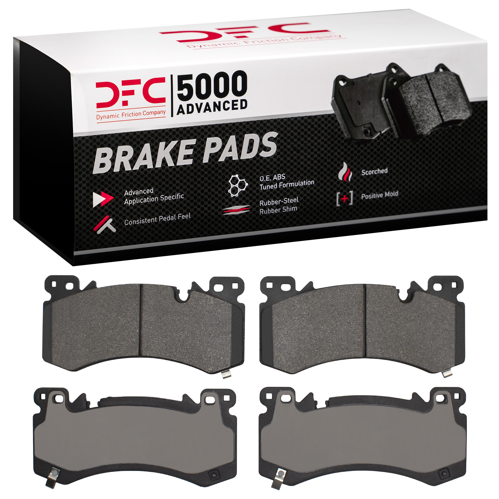 Dynamic Friction Company Disc Brake Pad Set P/N:1551-2407-00