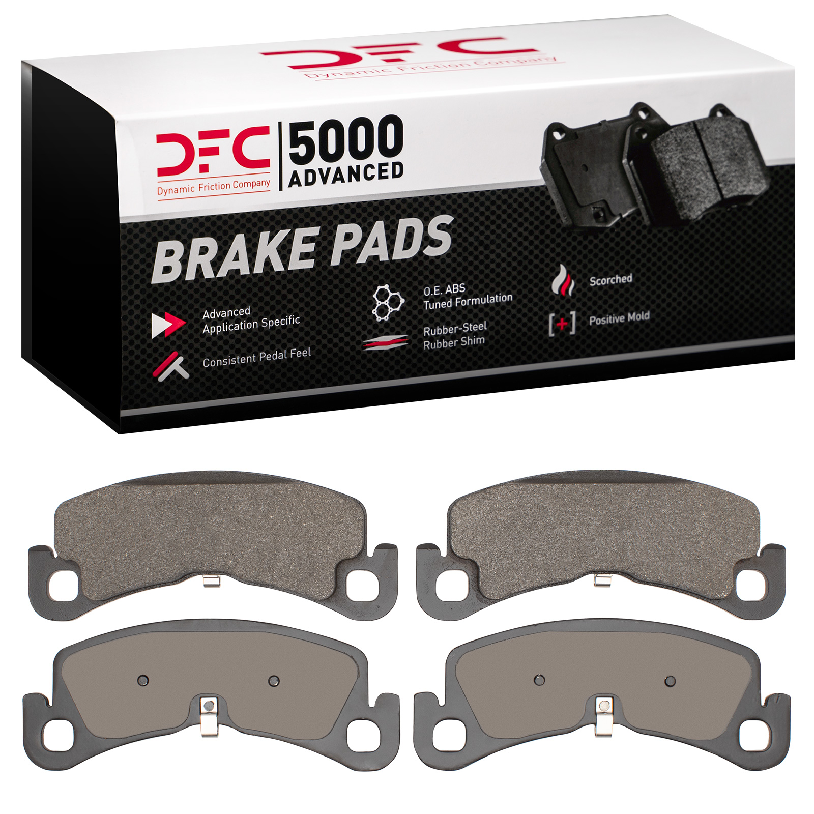 Dynamic Friction Company Disc Brake Pad Set P/N:1551-2443-00