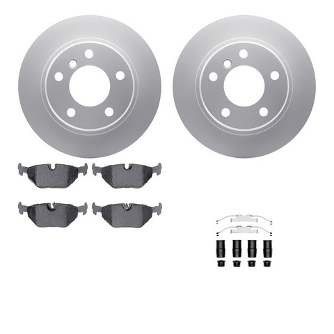 Dynamic Friction Company Disc Brake Kit P/N:4612-31008
