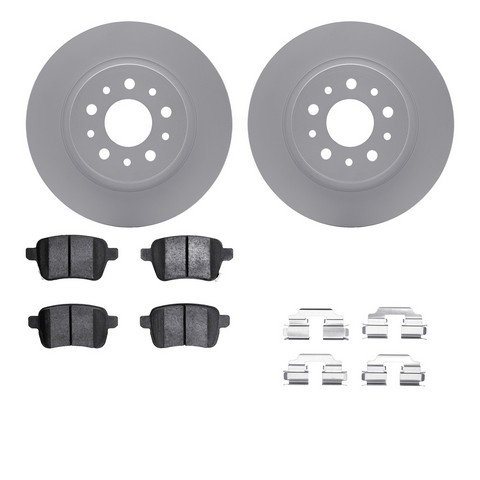 Dynamic Friction Company Disc Brake Kit P/N:4612-07002