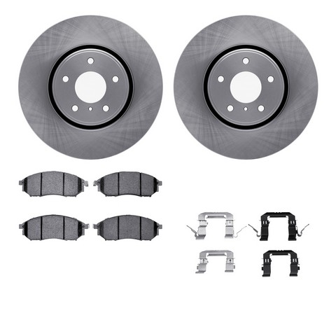 Dynamic Friction Company Disc Brake Kit P/N:6512-68068