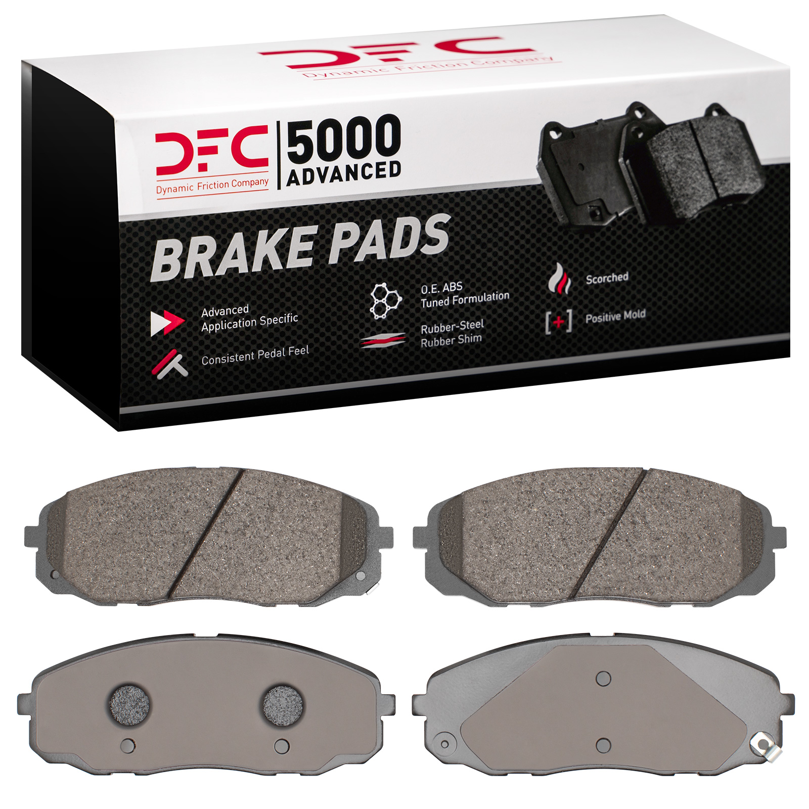 Dynamic Friction Company Disc Brake Pad Set P/N:1551-2408-00