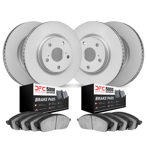 Dynamic Friction Company Disc Brake Kit P/N:4504-73075