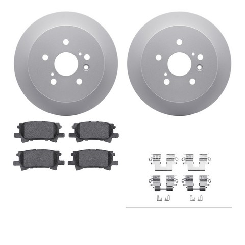 Dynamic Friction Company Disc Brake Kit P/N:4512-76175