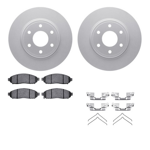 Dynamic Friction Company Disc Brake Kit P/N:4512-67137