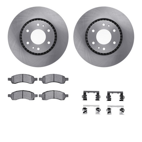 Dynamic Friction Company Disc Brake Kit P/N:6512-48295