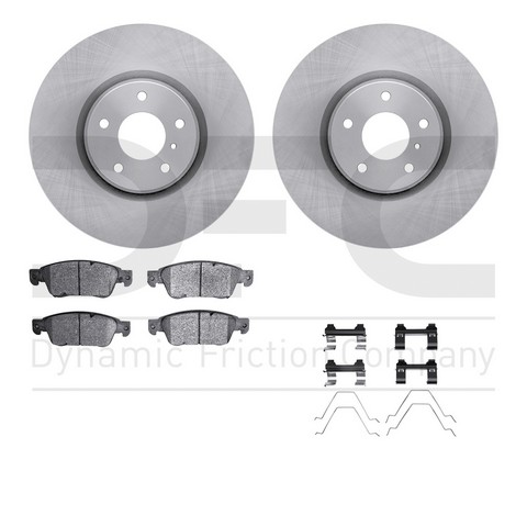 Dynamic Friction Company Disc Brake Kit P/N:6512-68059