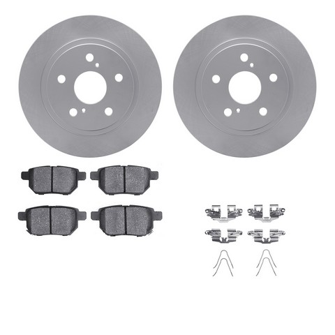 Dynamic Friction Company Disc Brake Kit P/N:4512-76142